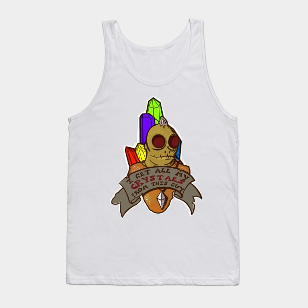 my crystal dealer Tank Top by LOST WORLD